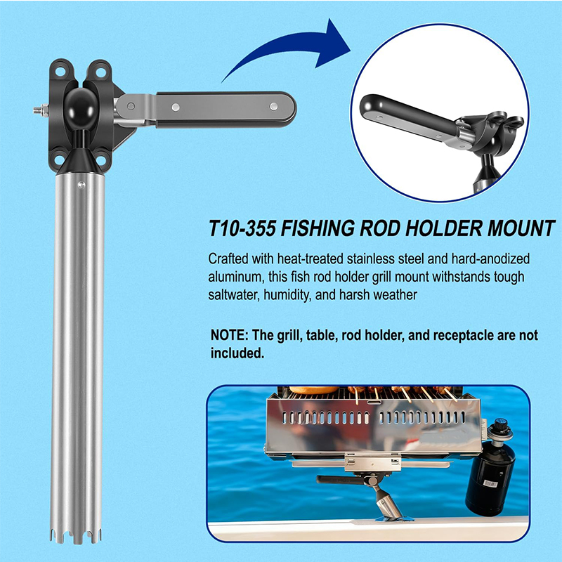 All-Angle Adjustable Fish Rod  - Fishing Rod Holder recension och pris