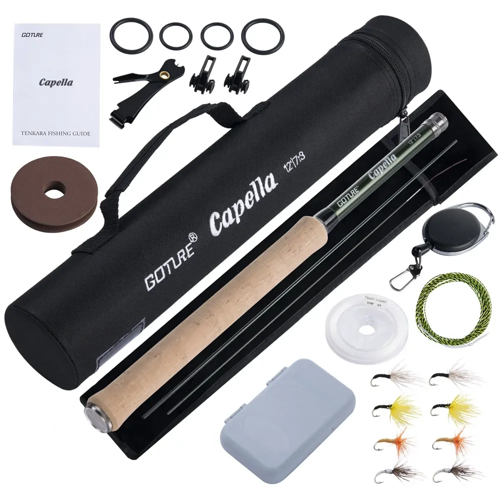 Goture 12FT Classical Tenkara  - Fishing Rod Combo recension och pris